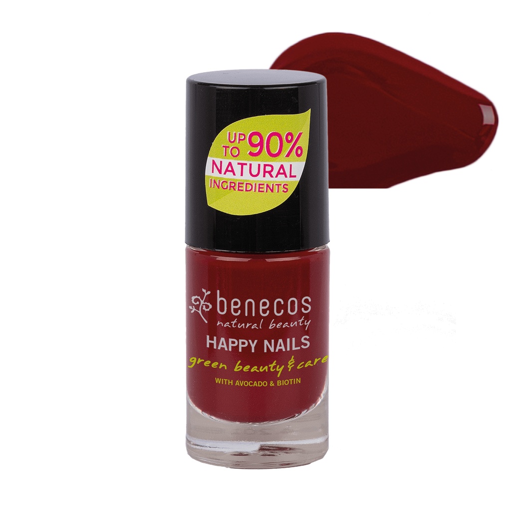 Benecos Nail Polish 5ml, cherry red
