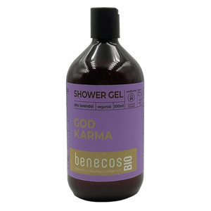BenecosBIO Shower Gel øko lavendel, GOD KARMA 500ml