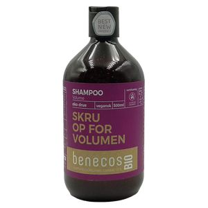 BenecosBIO Shampoo volume, SKRU OP FOR VOLUMEN! 500ml