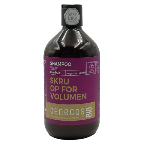 BenecosBIO Shampoo volume, SKRU OP FOR VOLUMEN! 500ml