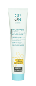 Toothpaste Propolis w/Thermal water, with fluoride 75ml - Dent Elements