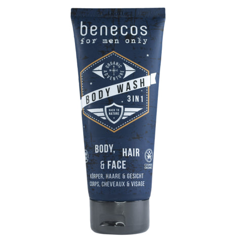 Benecos for men only Body Wash 3in1 200ml